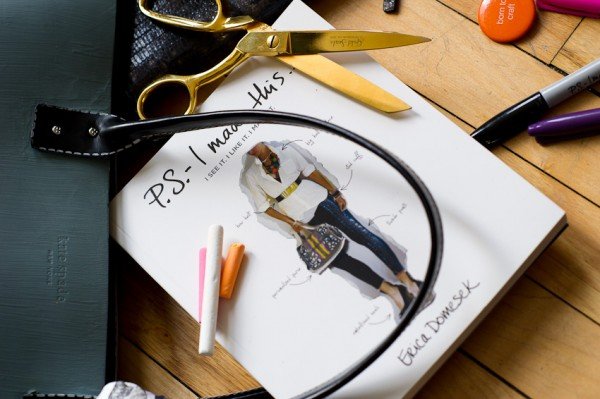 Reference image illustrating Inside Erica Domesek’s Handbag: The P.S. – I Made This… Founder Shares Her Everyday Carry