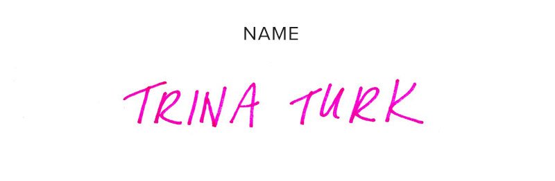 Reference image illustrating Inside Trina Turk’s Handbag: Designer’s Own Brand Bag and Favorite Accessories