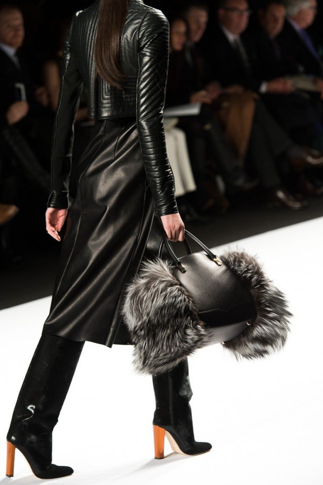 Reference image illustrating J. Mendel Fall 2013 Runway: 20 Breathtaking Handbag and Accessory Moments
