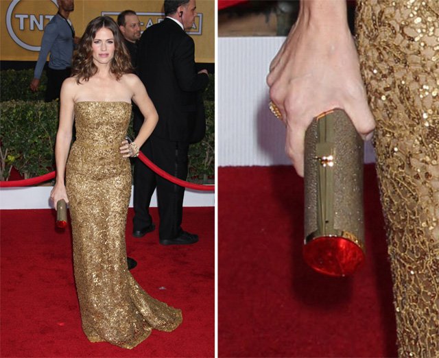 Reference image illustrating Judith Leiber Dominates the 2013 SAG Awards Red Carpet: The Best Celebrity Clutches