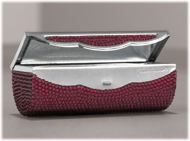 Judith Lieber Pave Crystal Lipstick Miniaudiere: A Nostalgic Luxury Accessory thumbnail