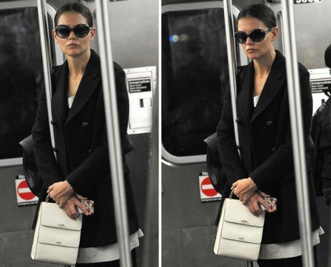 Katie Holmes’ White Top-Handle Bag: The Valextra Tip Tap That Stole the Show thumbnail
