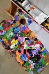 Reference image illustrating LaLucca Art Bags: Hand-Painted Clutches That Redefine Luxury Handbag Design