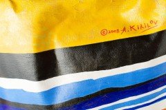 Reference image illustrating LaLucca Art Bags: Hand-Painted Clutches That Redefine Luxury Handbag Design