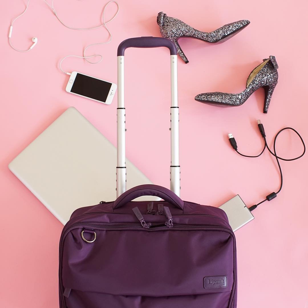 Reference image illustrating Lipault Paris Launches US Website: Lightweight, Colorful Luggage and Bags Now Available