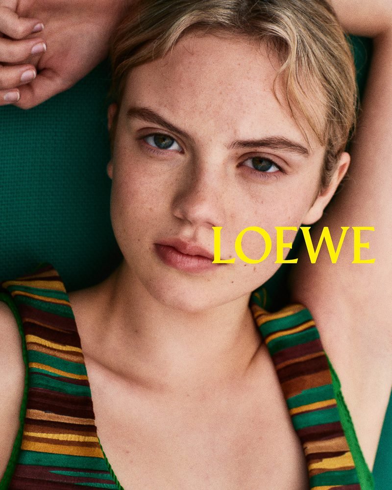 Reference image illustrating Loewe Pre-Fall 2026: Amazona 180, Flamenco Updates & New Silhouettes