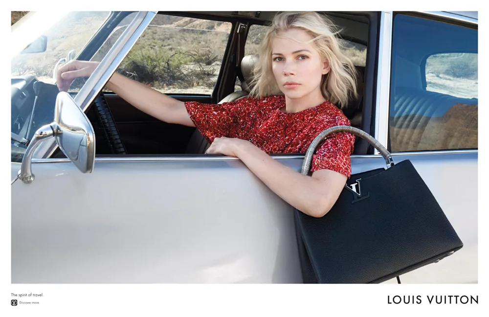 Reference image illustrating Louis Vuitton and Chanel Cruise 2016 Bag Campaigns: A First Look at New Handbag Styles