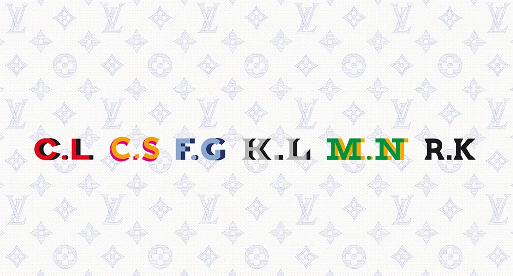 Reference image illustrating Louis Vuitton Icon and Iconoclasts: Karl Lagerfeld, Christian Louboutin, and More to Design Limited-Edition Monogram Bags