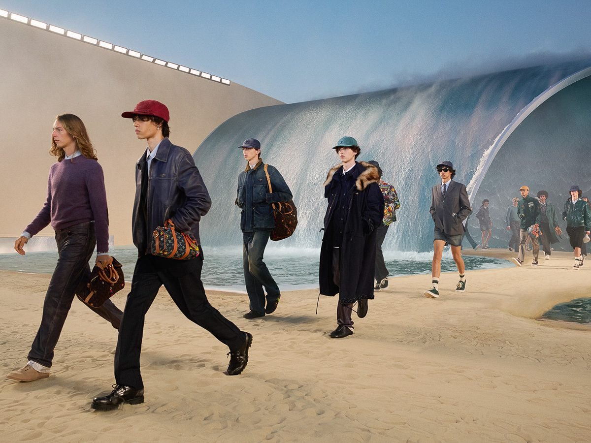 Louis Vuitton Men's Spring 2027: Pharrell Williams Blends Dandyism with Coastal Surf Culture thumbnail