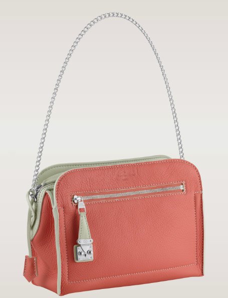 Reference image illustrating Louis Vuitton Spring 2012 Handbag Collection: Pastels, Crocodile & Canvas Gems
