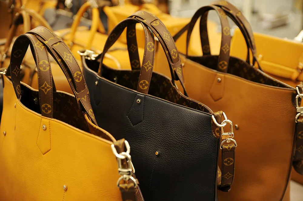 Reference image illustrating Louis Vuitton Spring 2015 Men's Accessories: Kim Jones Redefines Luxury Leather Bags