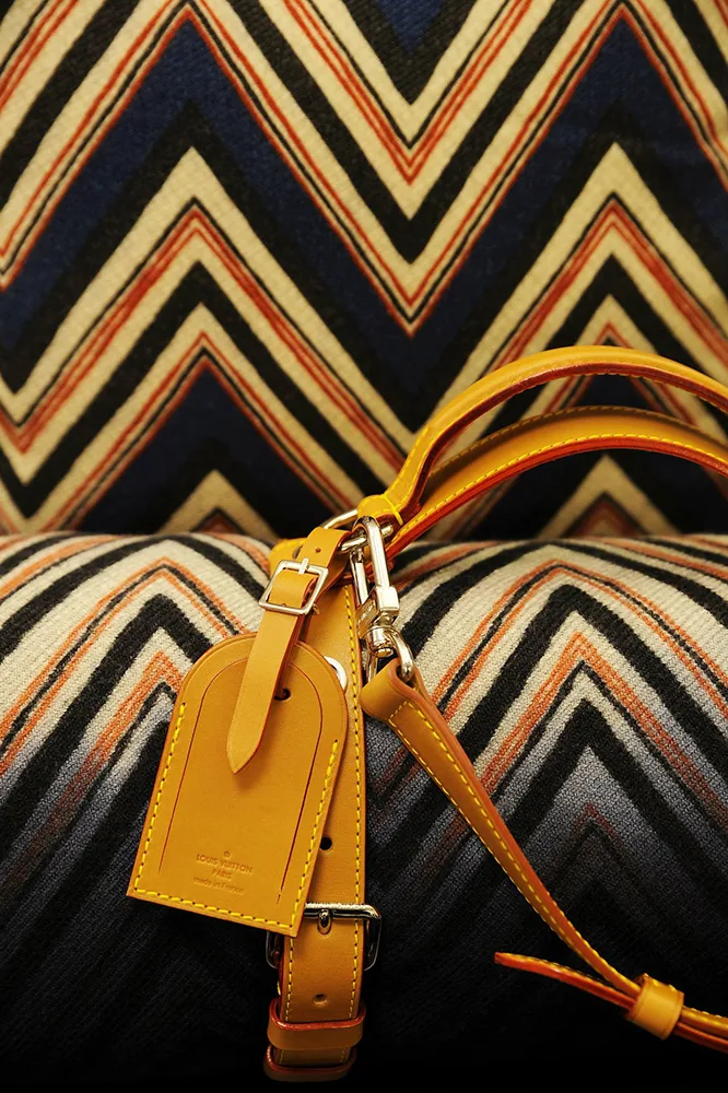 Reference image illustrating Louis Vuitton Spring 2015 Men's Accessories: Kim Jones Redefines Luxury Leather Bags