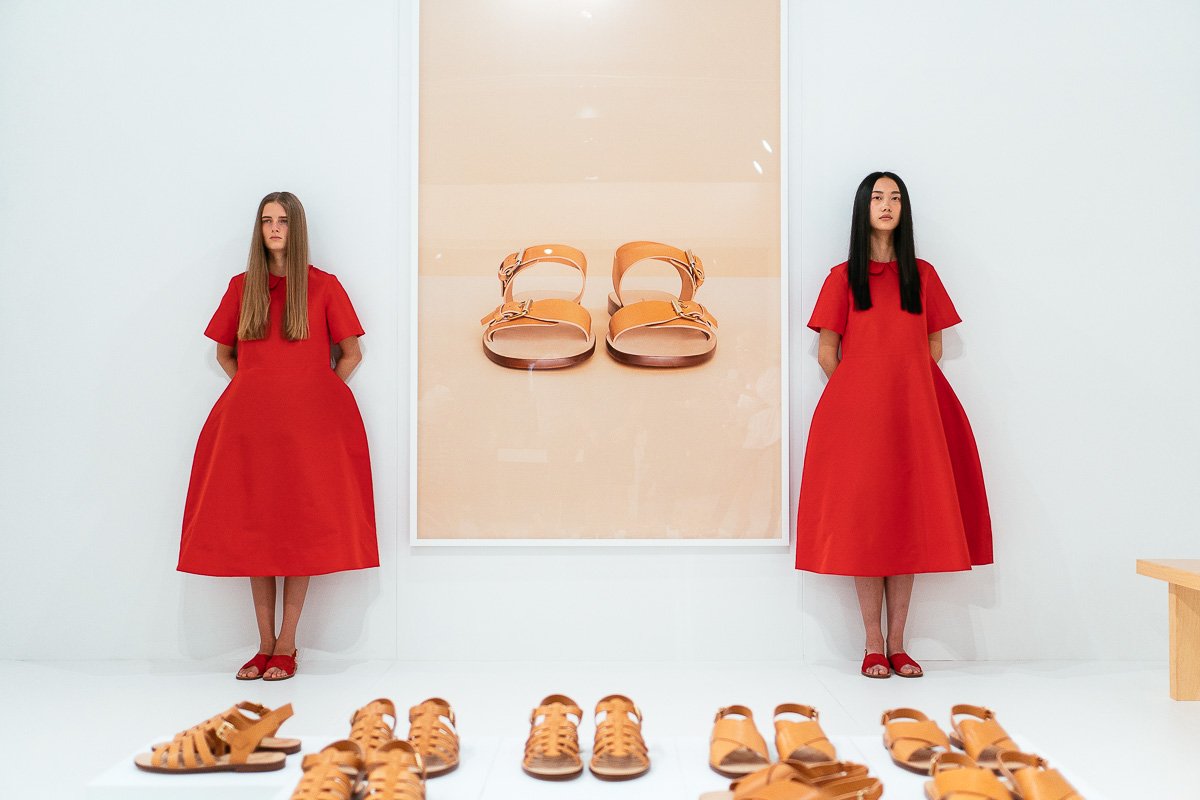 Reference image illustrating Mansur Gavriel Spring 2017: New Bag Styles, Prints, and Expanded Shoe Collection