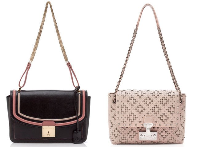 Reference image illustrating Marc Jacobs Pre-Fall 2013 Handbags: Ladylike Silhouettes and Blush Hues Now Available
