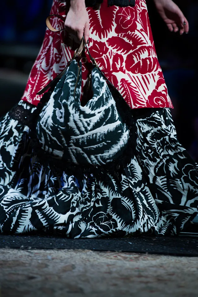 Reference image illustrating Marc Jacobs Spring 2014 Handbags: Gothic Romance Meets Beachside Drama