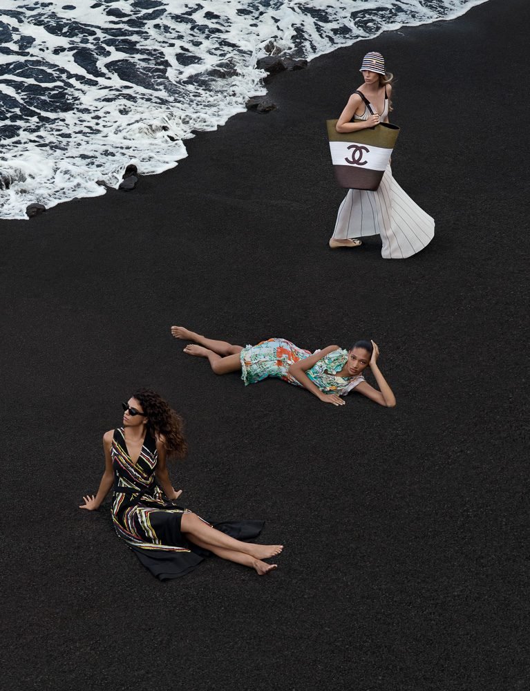 Reference image illustrating Matthieu Blazy’s First Chanel Coco Beach Collection: A New Era of Summer Luxury
