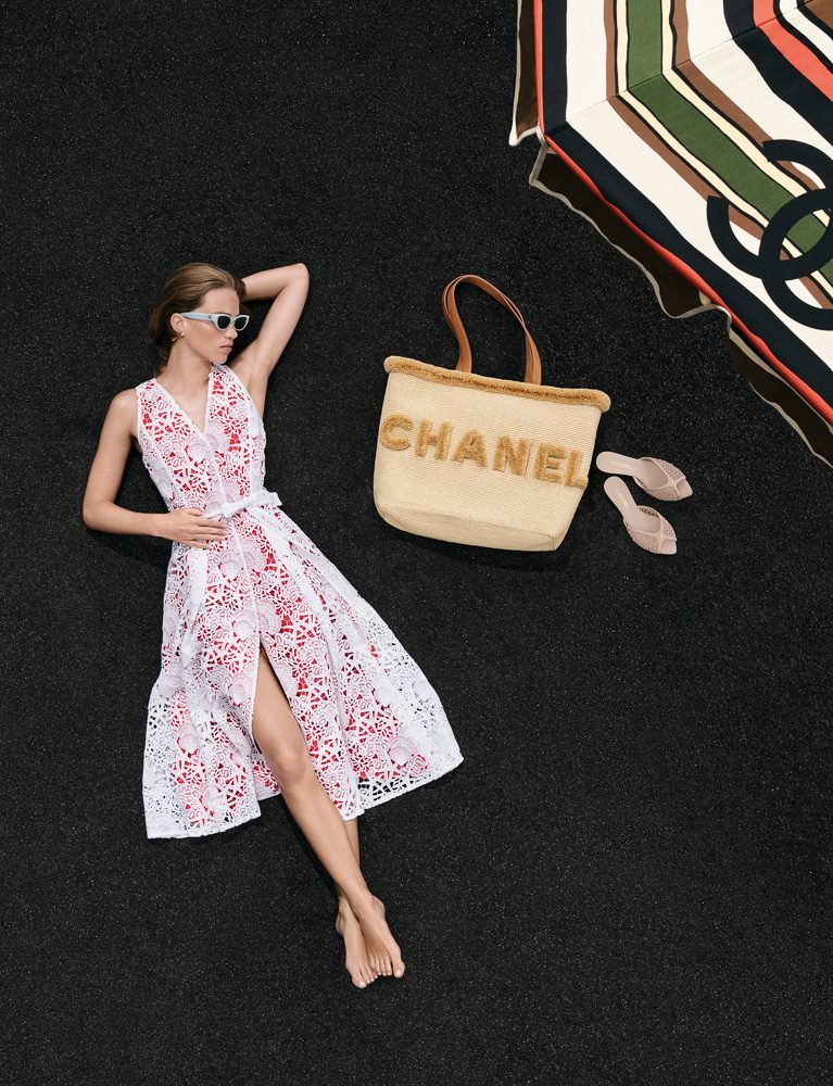 Reference image illustrating Matthieu Blazy’s First Chanel Coco Beach Collection: A New Era of Summer Luxury