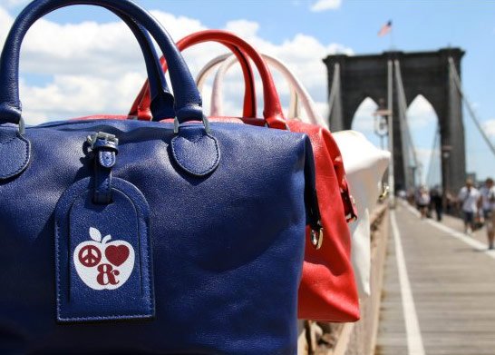 Mulberry Opens Soho Flagship with Patriotic New York Clipper Satchel in Red, White, and Blue thumbnail