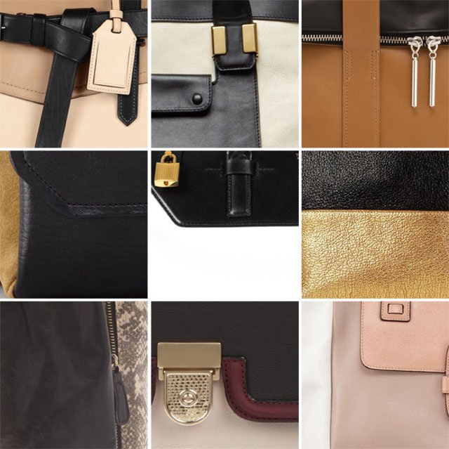 Reference image illustrating Neutral Color Block Handbags: The Chic, Versatile Transitional Trend