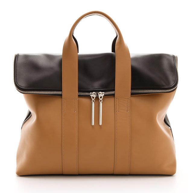 Reference image illustrating Neutral Color Block Handbags: The Chic, Versatile Transitional Trend