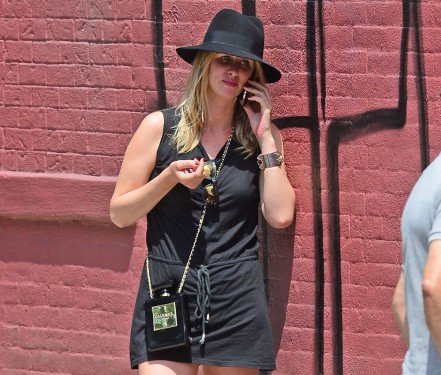 Nicky Hilton Spotted with the Coveted Chanel No. 5 Perfume Bottle Clutch in NYC thumbnail