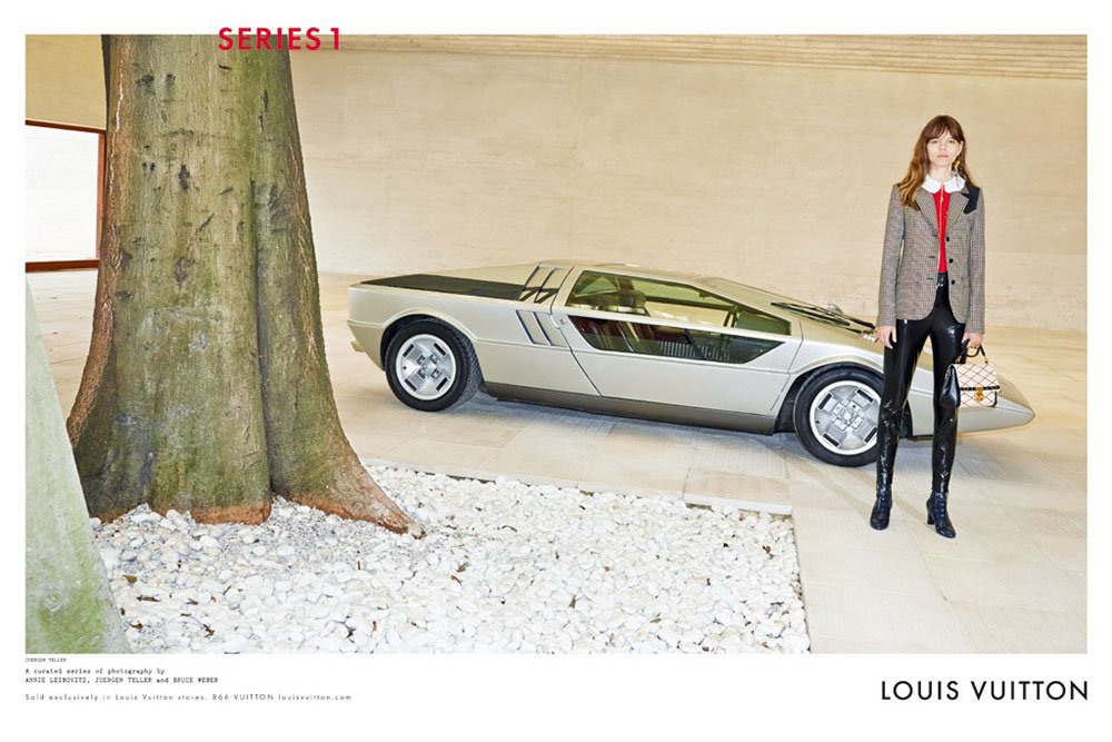 Reference image illustrating Nicolas Ghesquière’s First Louis Vuitton Campaign: A New Vision for Fall 2014