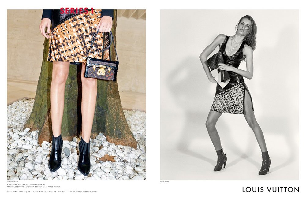 Reference image illustrating Nicolas Ghesquière’s First Louis Vuitton Campaign: A New Vision for Fall 2014