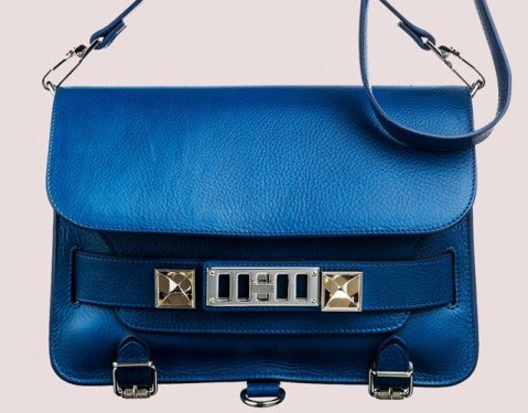 Proenza Schouler Spring Bags in Peacock Blue: A Color Obsession Worth Noticing thumbnail