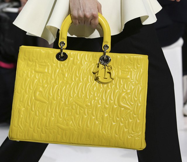Reference image illustrating Raf Simons Reimagines Dior’s Fall 2014 Handbag Collection: Minimalism Meets Jeweled Elegance
