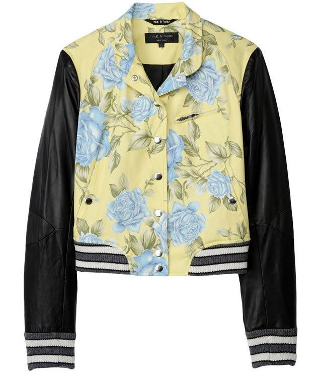 Reference image illustrating Rag & Bone Pilot Bag and Cambridge Jacket: A Downtown Cool-Girl Pairing