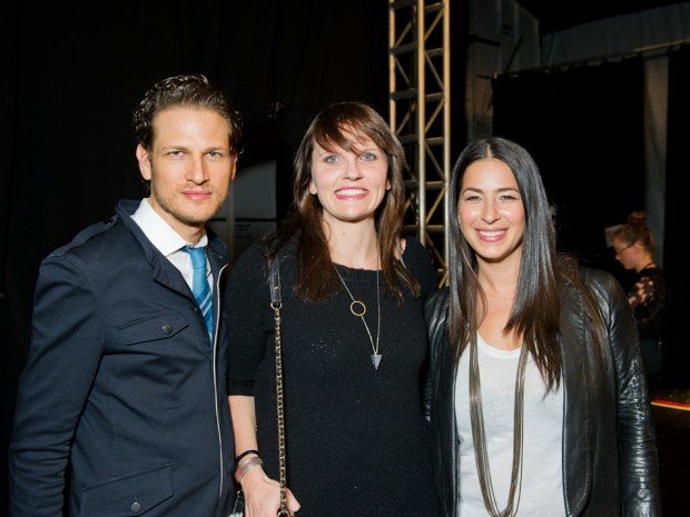 Reference image illustrating Rebecca Minkoff Fall 2012 Runway: Handbags, Sequins, and a Live Concert Vibe