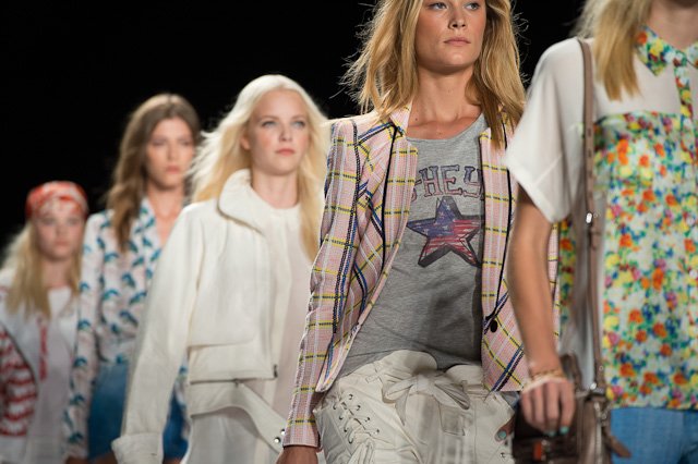 Reference image illustrating Rebecca Minkoff Spring 2013 Collection: Poolside Glamour and Grown-Up Handbags