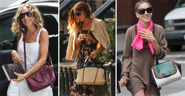 Reference image illustrating Sarah Jessica Parker’s Iconic Handbag Collection: A Look at Her Fendi, Chanel, and More