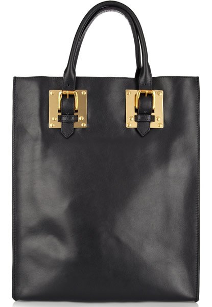 Reference image illustrating Sophie Hulme Handbags: British Design Meets Refined Structure and Sleek Hardware