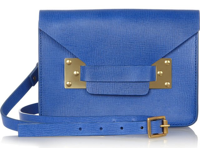 Reference image illustrating Sophie Hulme Handbags: British Design Meets Refined Structure and Sleek Hardware
