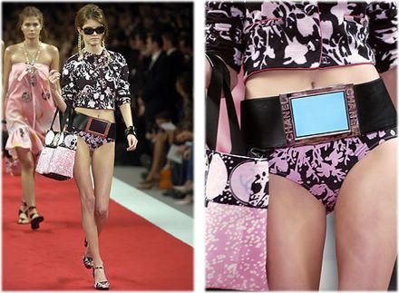 The Chanel TV Belt: Karl Lagerfeld’s Most Unexpected Spring 2005 Runway Accessory thumbnail