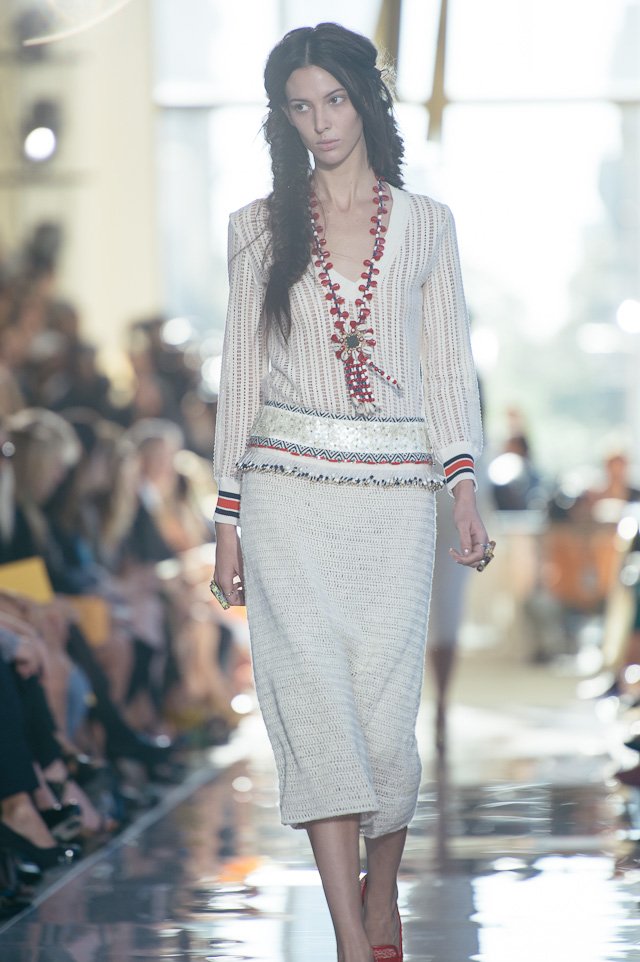 Reference image illustrating Tory Burch Spring 2013 Handbag Collection: A Tribal Travel-Inspired Masterpiece