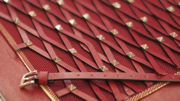 Reference image illustrating Valentino Rockstud Bag: Exclusive Behind-the-Scenes Look at Artisan Craftsmanship