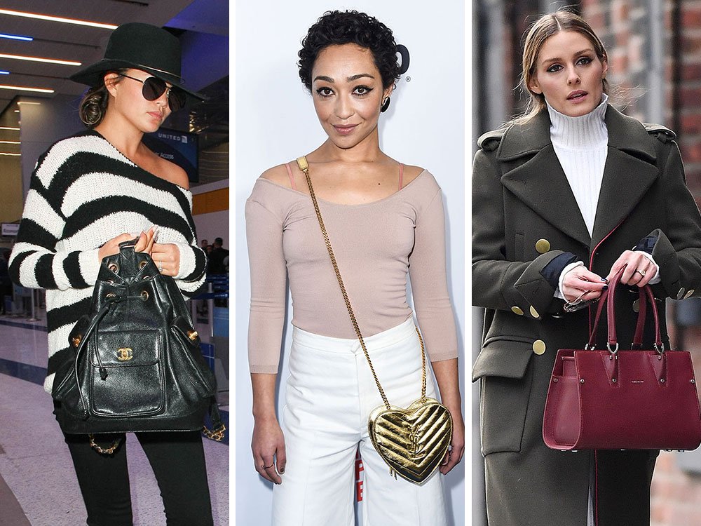 Reference image illustrating Awards Season Handbag Watch: Gucci, Saint Laurent, and Longchamp Bags Spotted on Celebrities