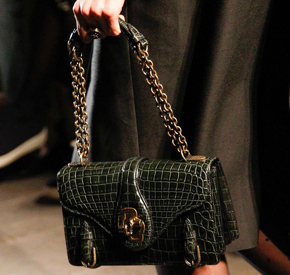 Reference image illustrating Bottega Veneta Fall 2017 Runway Bags: Ultra-Luxe Classics for Men and Women