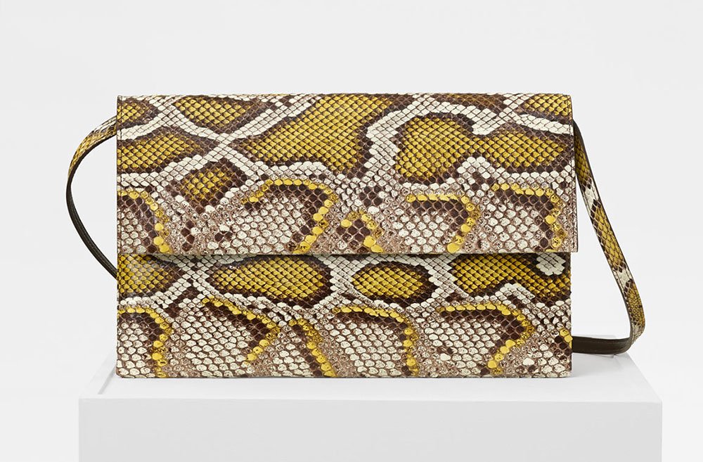 Reference image illustrating Céline Fall 2017 Accessories: New Mini Crossbodies, Folded Clutches, and Wallets to Organize Your Purse