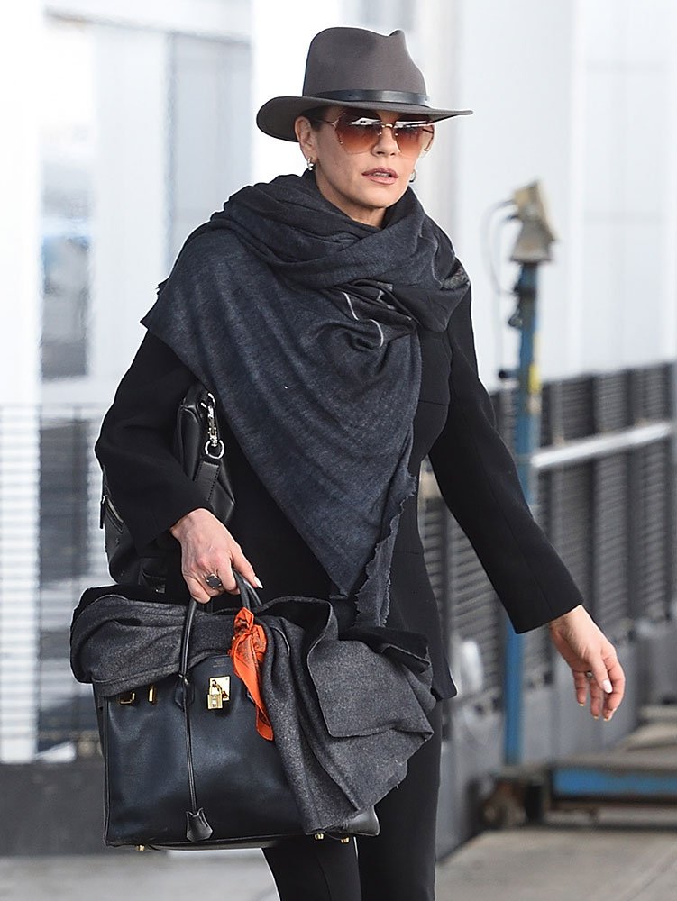 Reference image illustrating Celebrity Handbag Sightings: Moschino, Les Petits Joueurs & Rebecca Minkoff Spring Styles