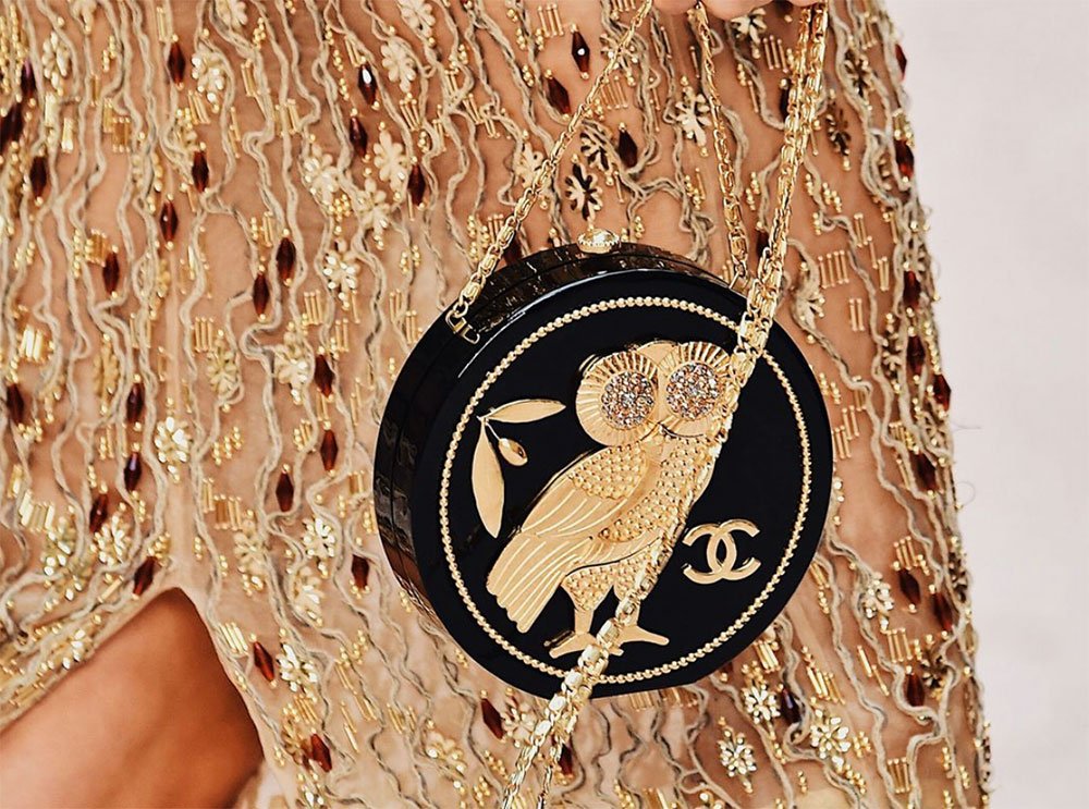Reference image illustrating Chanel Cruise 2018 Handbags: Ancient Greek Inspiration Meets Modern Luxury
