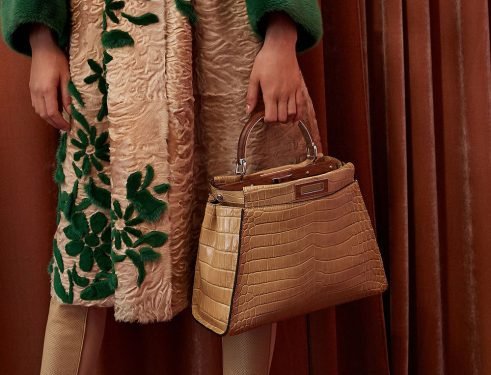 Fendi Resort 2018 Handbags: Peekaboo and Kan I Favorites Return with Fresh Details thumbnail