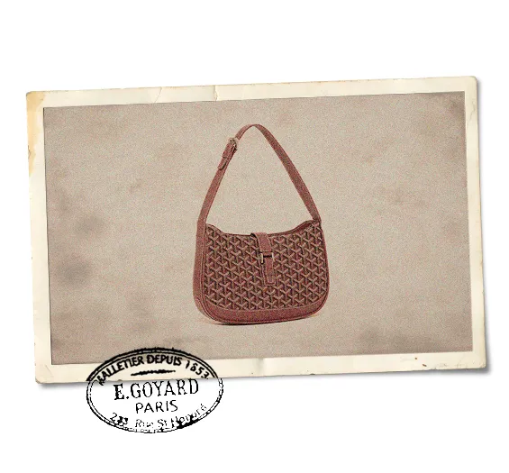 Reference image illustrating Goyard Musette PM Bag: A Quiet Return to the Archival Île de Ré Silhouette