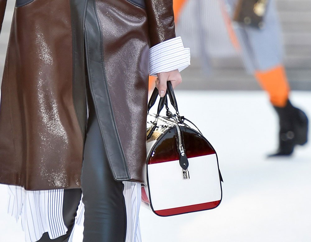 Reference image illustrating Louis Vuitton Cruise 2018 Handbags: Runway Debut at Kyoto’s Miho Museum