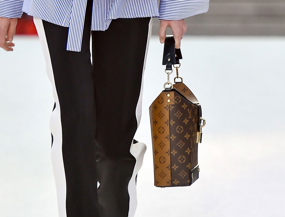 Reference image illustrating Louis Vuitton Cruise 2018 Handbags: Runway Debut at Kyoto’s Miho Museum