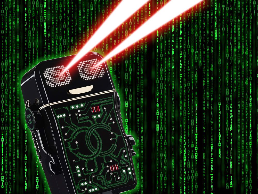 Reference image illustrating The Chanel Robot Minaudiere: A $15,500 Runway Novelty That Collectors Crave