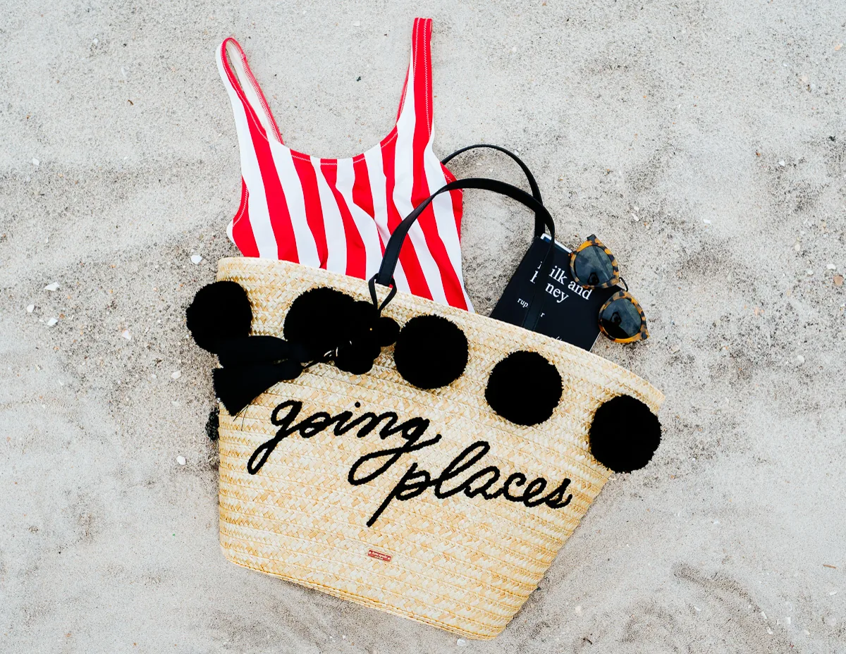 Reference image illustrating The Ultimate Guide to Designer Beach Bags: From Goyard to Kate Spade for Every Budget