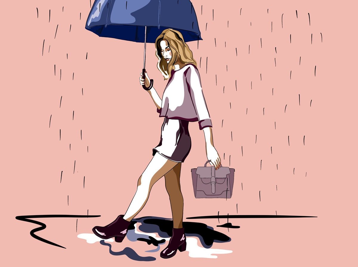 Reference image illustrating 10 Water Resistant Luxury Handbags to Wear in Rain, Snow, and Sleet